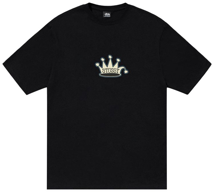 Stussy King Crown Tee Black