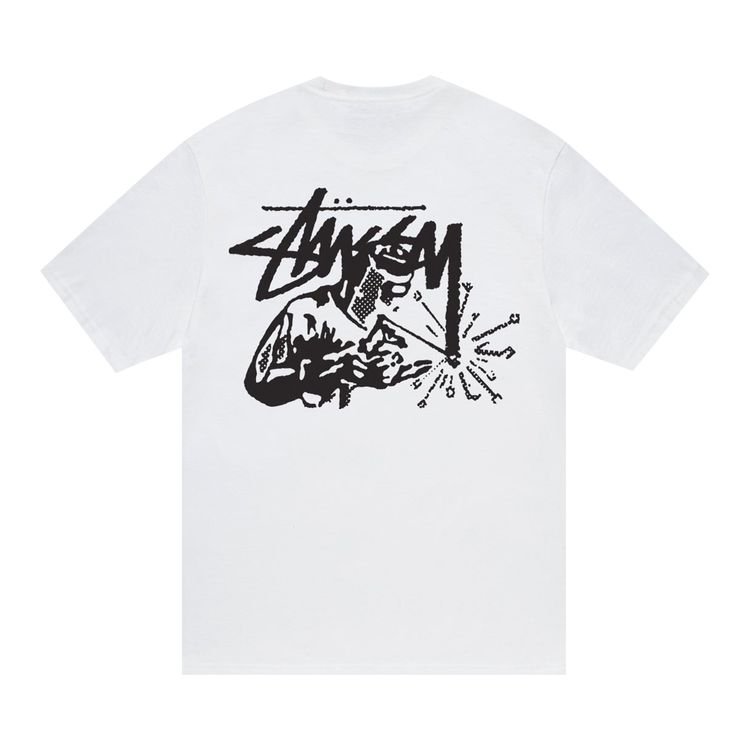 Stussy Welder Tee White