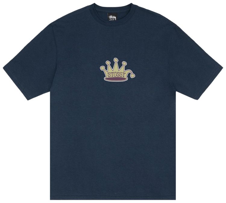 Stussy King Crown Tee Navy