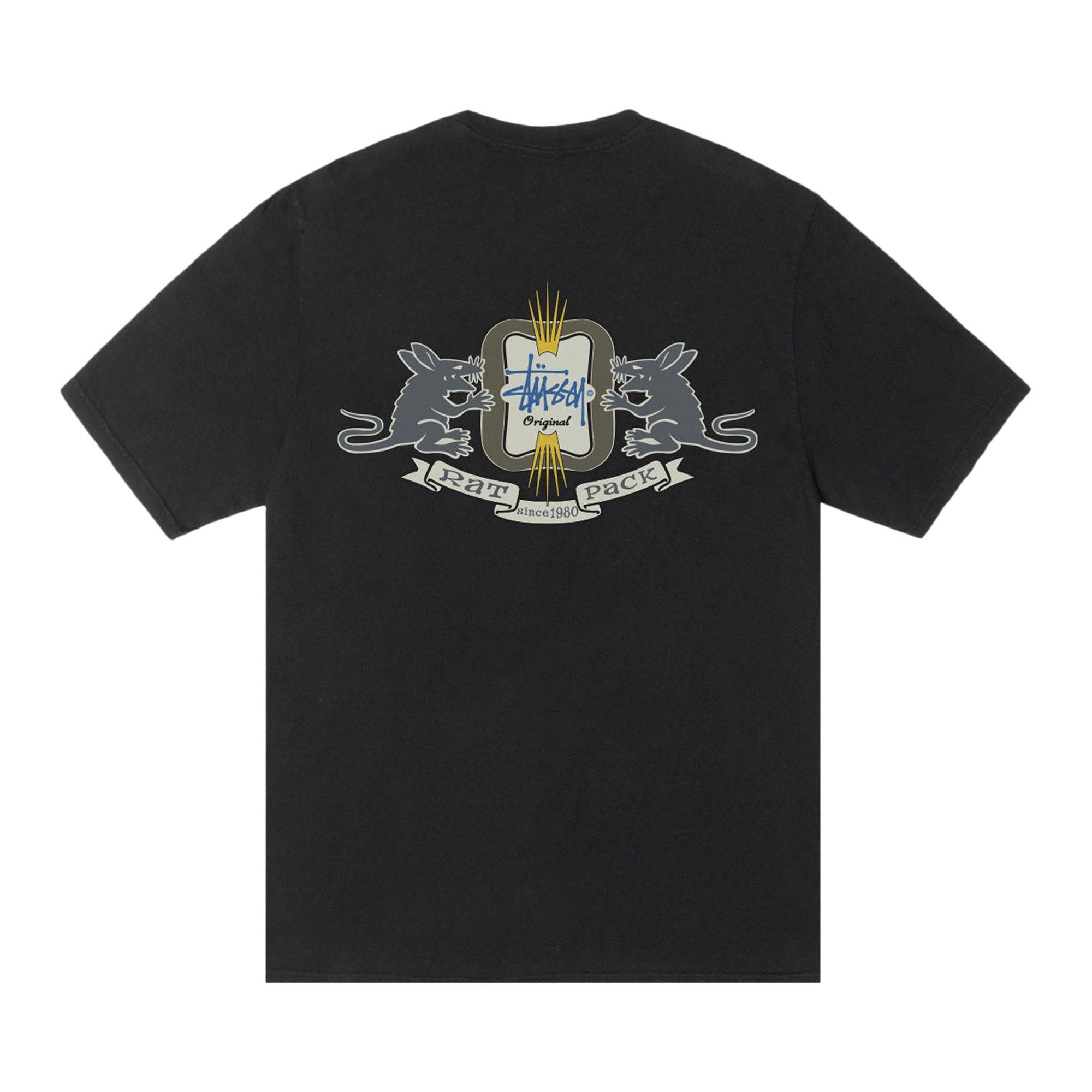 Buy Stussy Homebrew Tee Pigment Dyed 'Black' - 1905140 BLAC