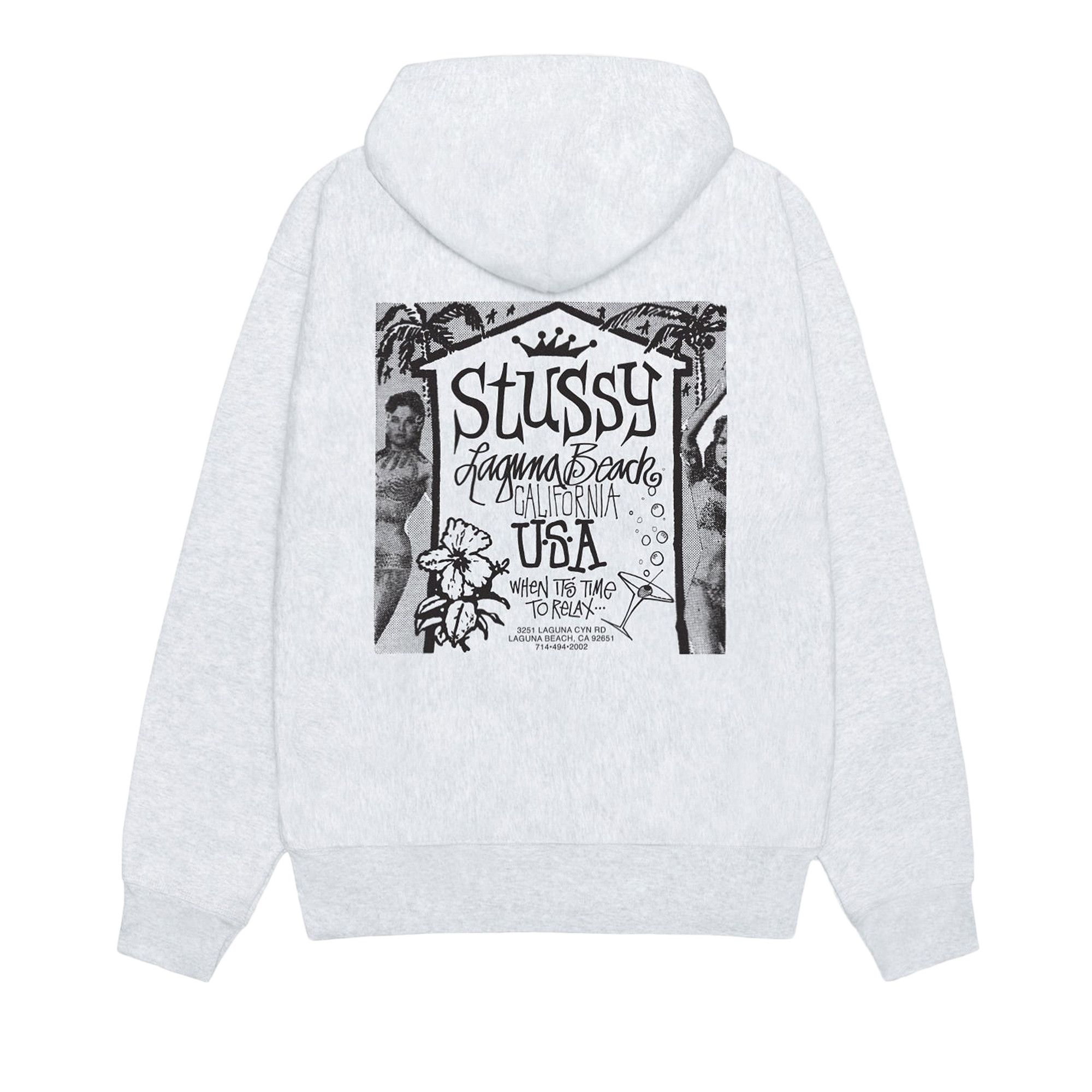 Buy Stussy Beach House Hoodie 'Ash Heather' - 1925141 ASH | GOAT