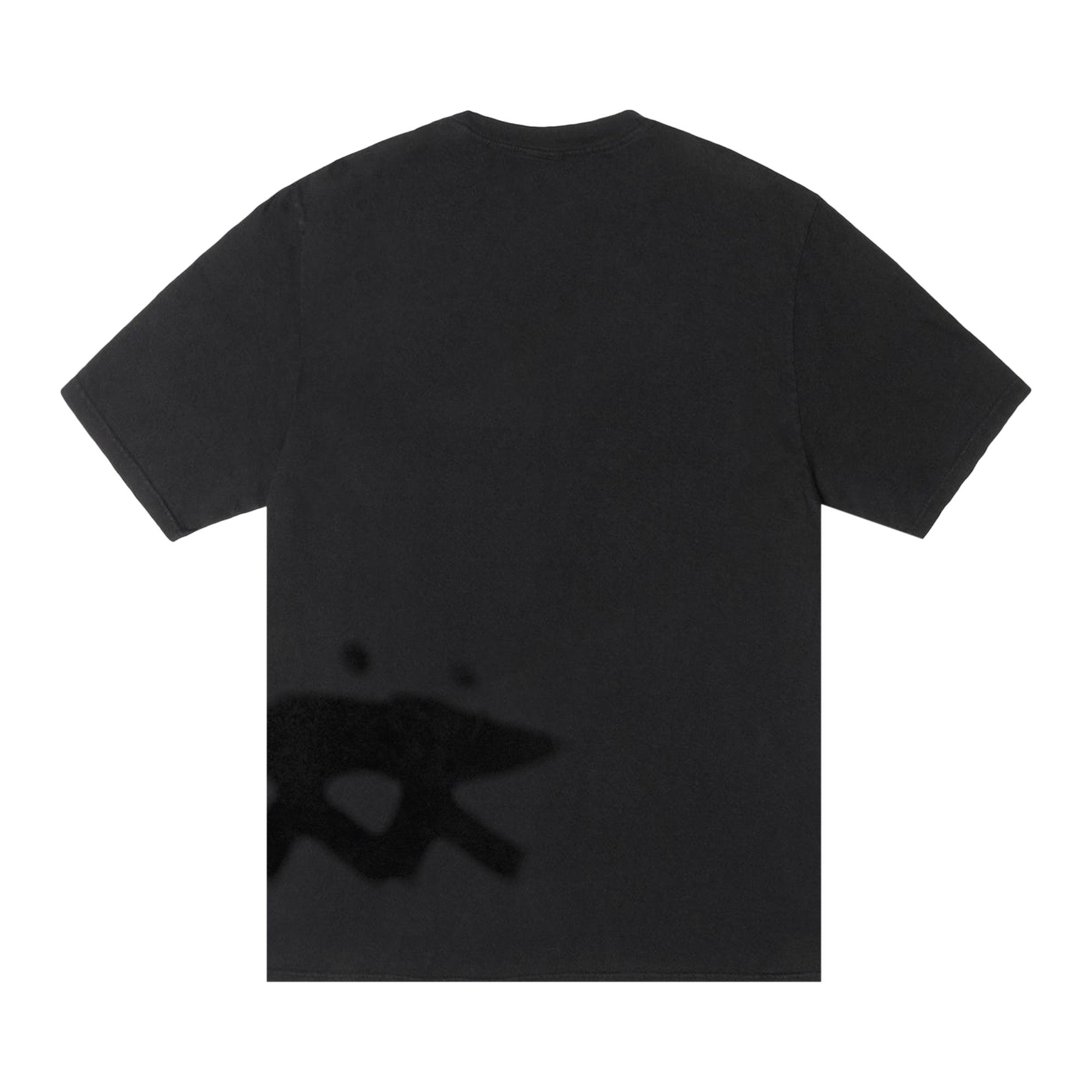 Buy Stussy Low Tide Tee Pigment Dyed 'Black' - 1905139 BLAC