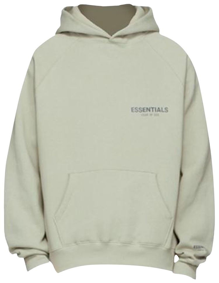 Fear of God Essentials x SSENSE Kids Pullover Hoodie Concrete