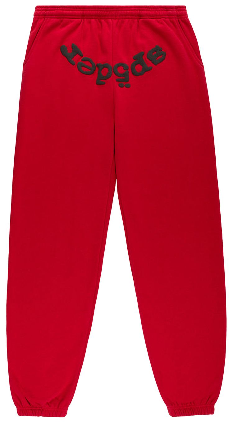 Sp5der Og Web V2 Sweatpant Red