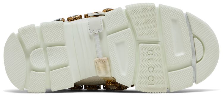Gucci Wmns Flashtrek Crystals   White
