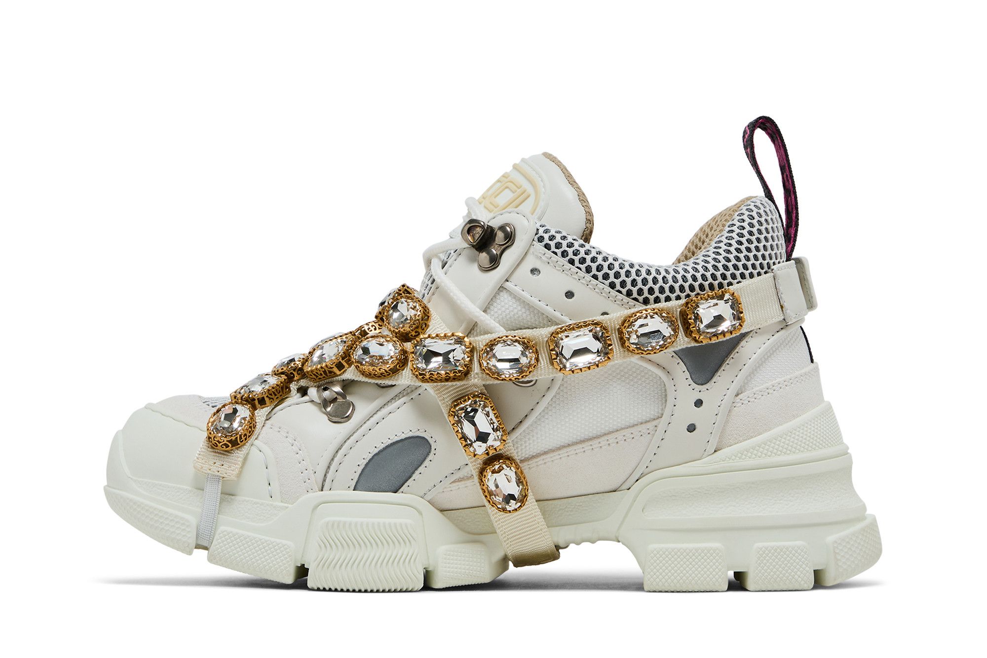 ファッション人気ブランドランキング Flashtrek Wmns Gucci Buy 'Crystals GGZ50 541445 - White' - ルアー・フライ
