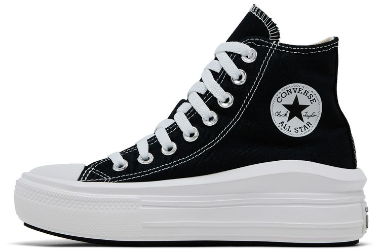 Wmns Chuck Taylor All Star High Move Black White