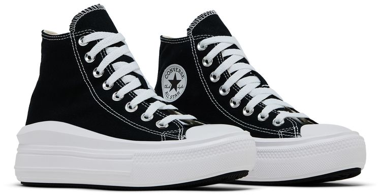 Wmns Chuck Taylor All Star High Move Black White