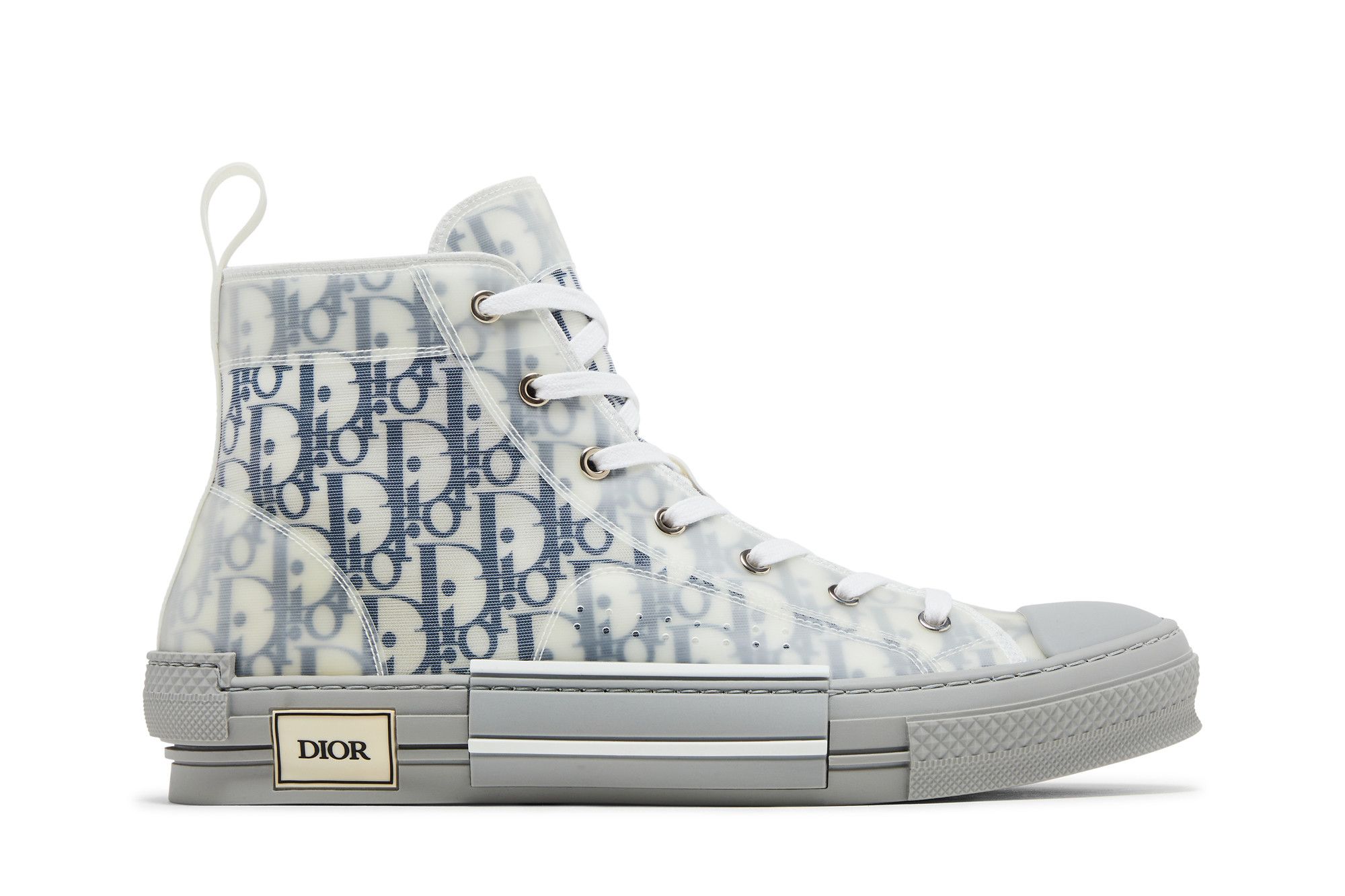 Buy Dior B23 High 'Dior Oblique - Blue Grey' - 3SH118YNT H568 | GOAT