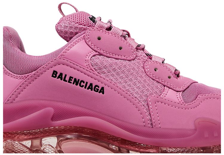Balenciaga Wmns Triple S Clear Sole   Pink