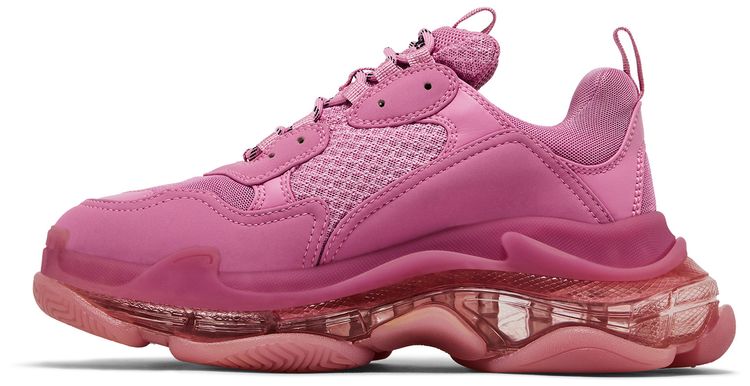 Balenciaga Wmns Triple S Clear Sole   Pink