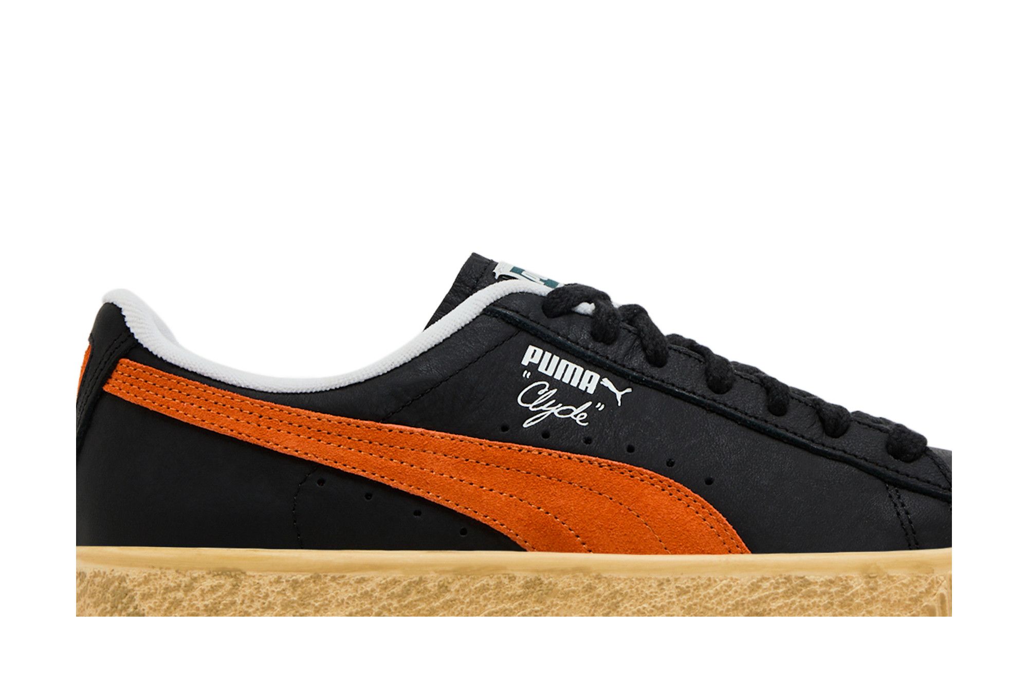 Buy Clyde Vintage 'Black Rickie Orange' - 394687 02 | GOAT