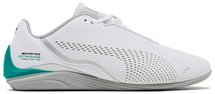 Mercedes AMG Petronas F1 x Puma Drift Cat Decima White Spectra Green