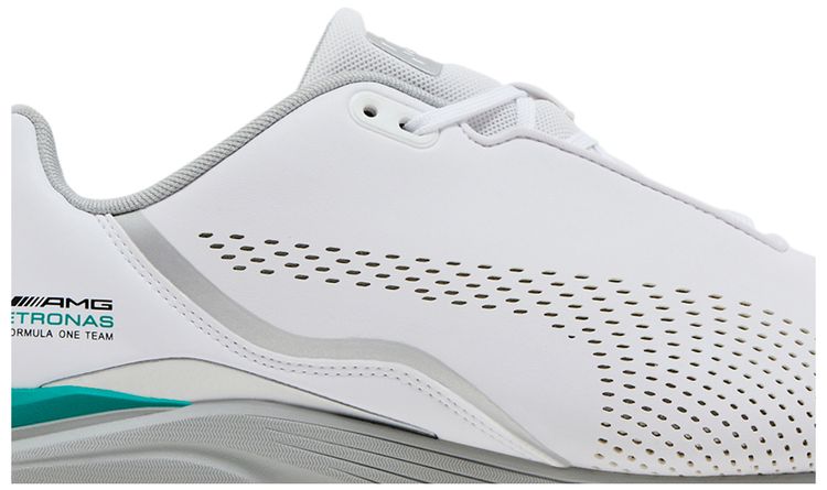 Mercedes AMG Petronas F1 x Puma Drift Cat Decima White Spectra Green