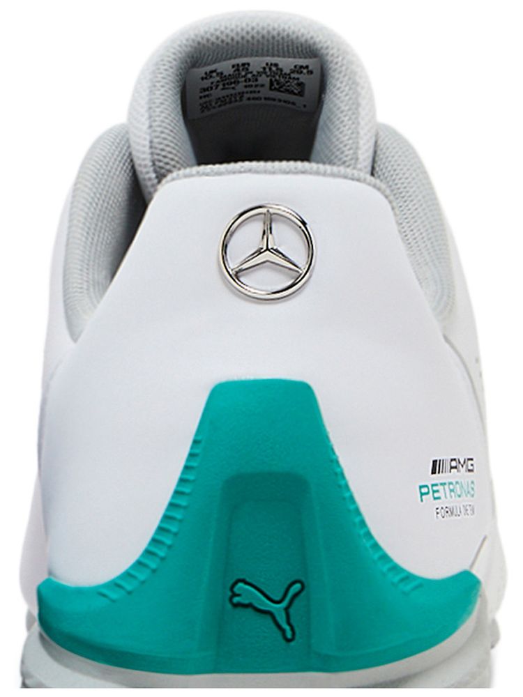 Mercedes AMG Petronas F1 x Puma Drift Cat Decima White Spectra Green
