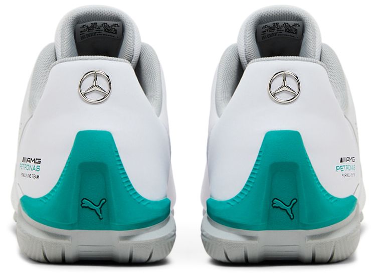 Mercedes AMG Petronas F1 x Puma Drift Cat Decima White Spectra Green
