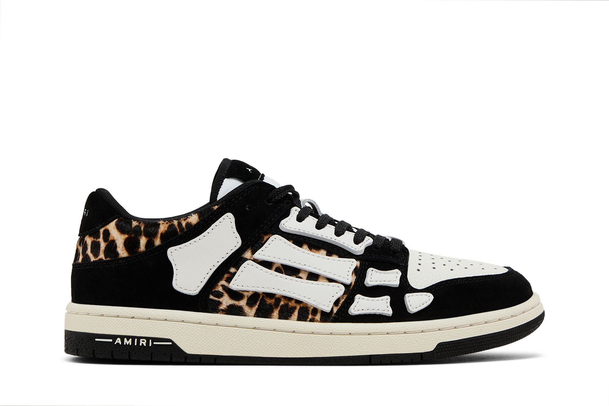 Buy Amiri Skel Top Low 'Black White Leopard' - AMFOSR1057