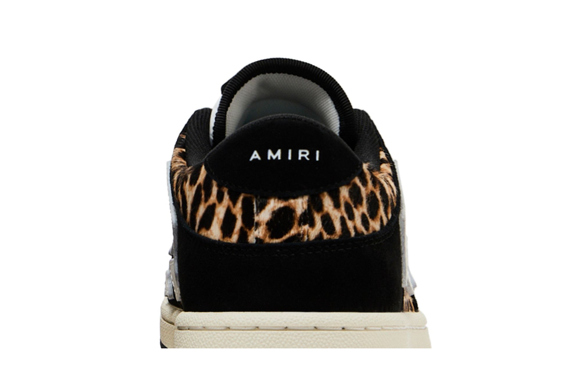 Buy Amiri Skel Top Low 'Black White Leopard' - AMFOSR1057