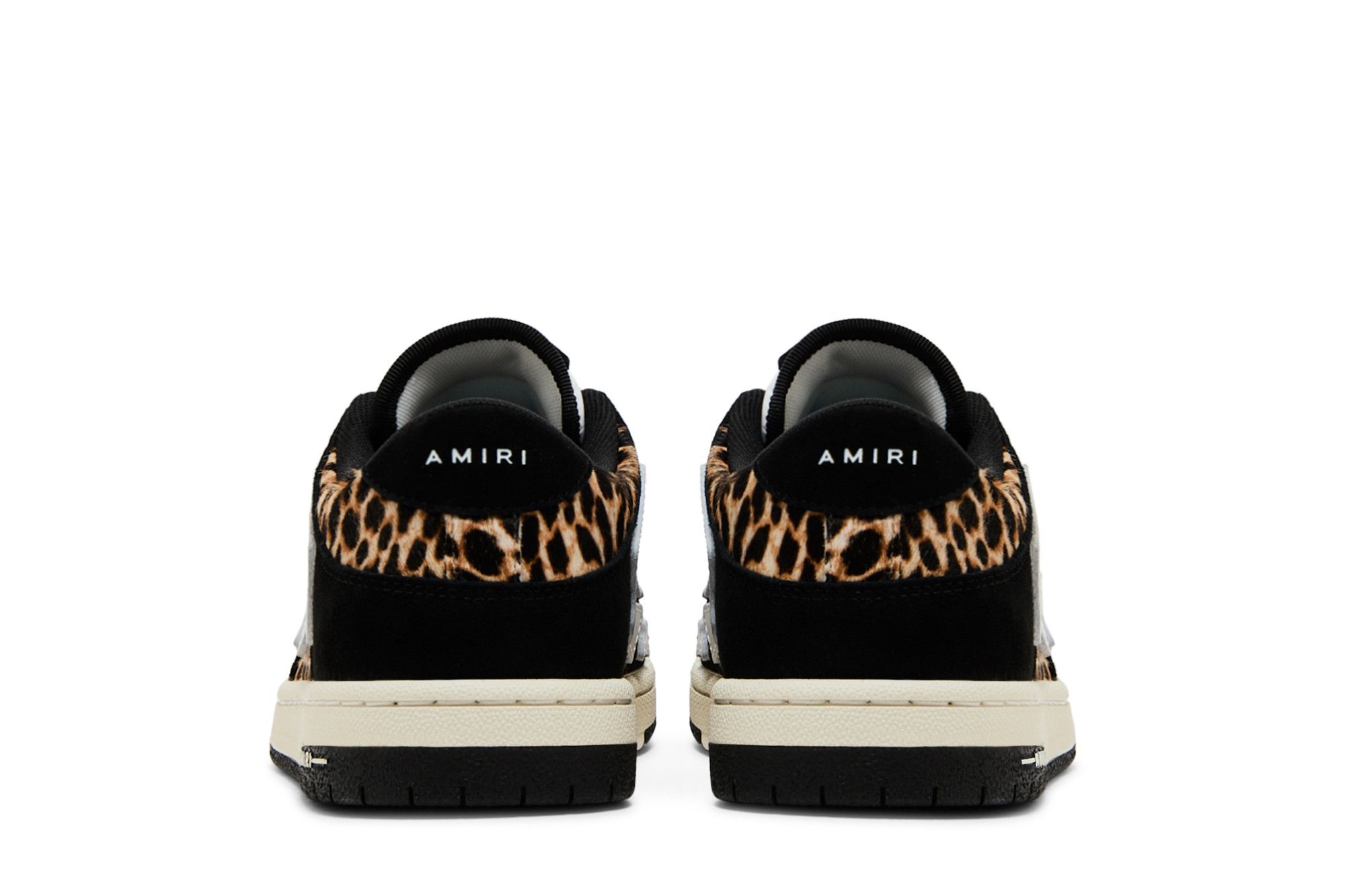 Buy Amiri Skel Top Low 'Black White Leopard' - AMFOSR1057