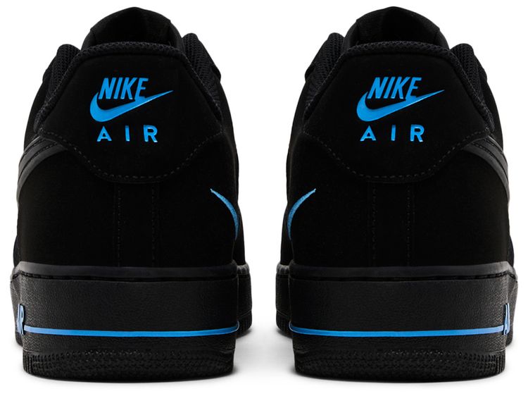 Nike Air Force 1 07 Black University Blue