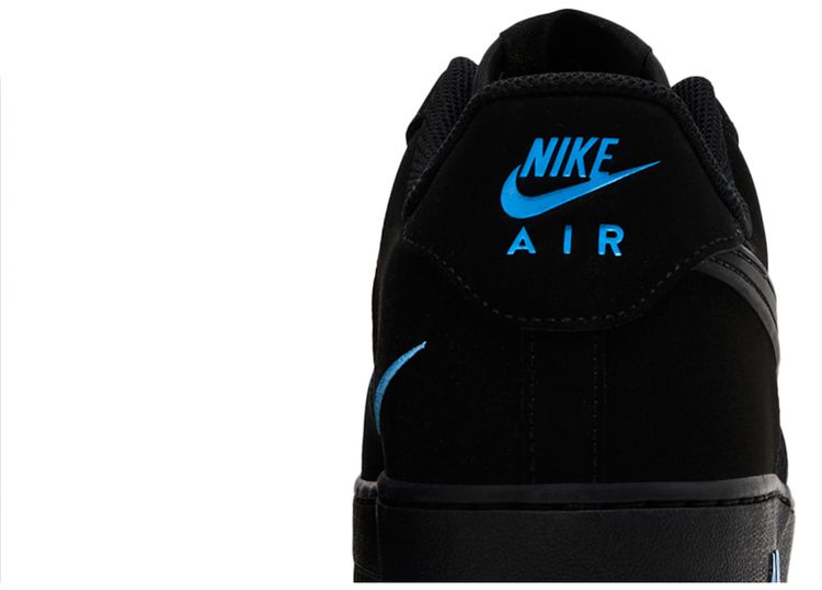 Nike Air Force 1 07 Black University Blue