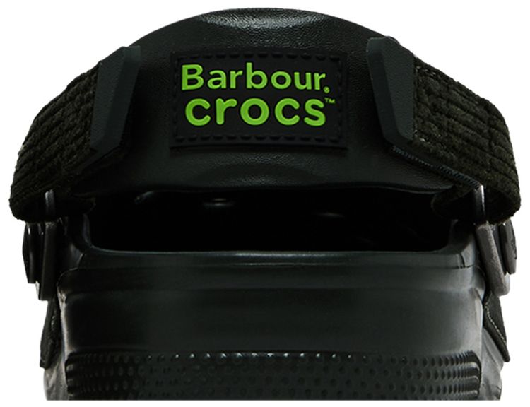Crocs Barbour x Classic Clog Kelp Plaid