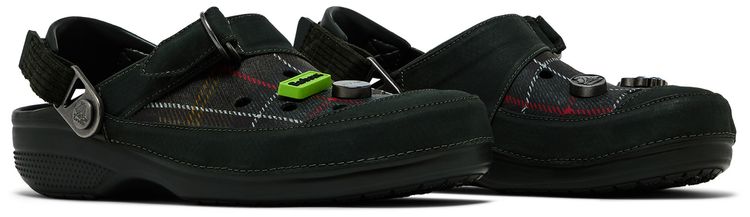 Crocs Barbour x Classic Clog Kelp Plaid