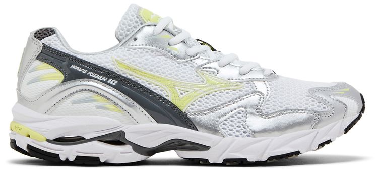 Mizuno Wave Rider 10 White Sunny Lime