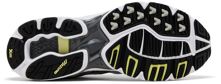 Mizuno Wave Rider 10 White Sunny Lime