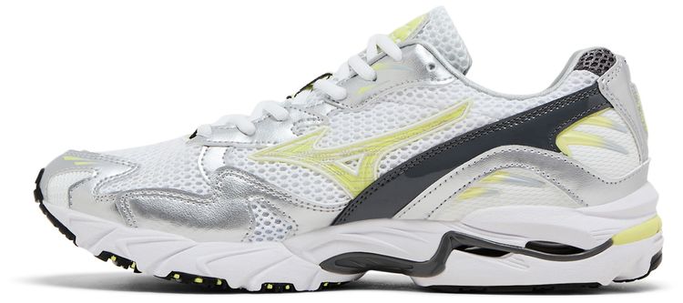 Mizuno Wave Rider 10 White Sunny Lime