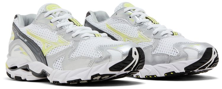 Mizuno Wave Rider 10 White Sunny Lime