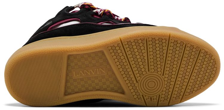Lanvin Curb Sneakers Black Honey