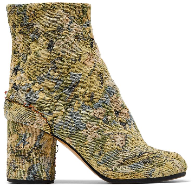 Maison Margiela Wmns Tabi Ankle Boot Green Tapestry
