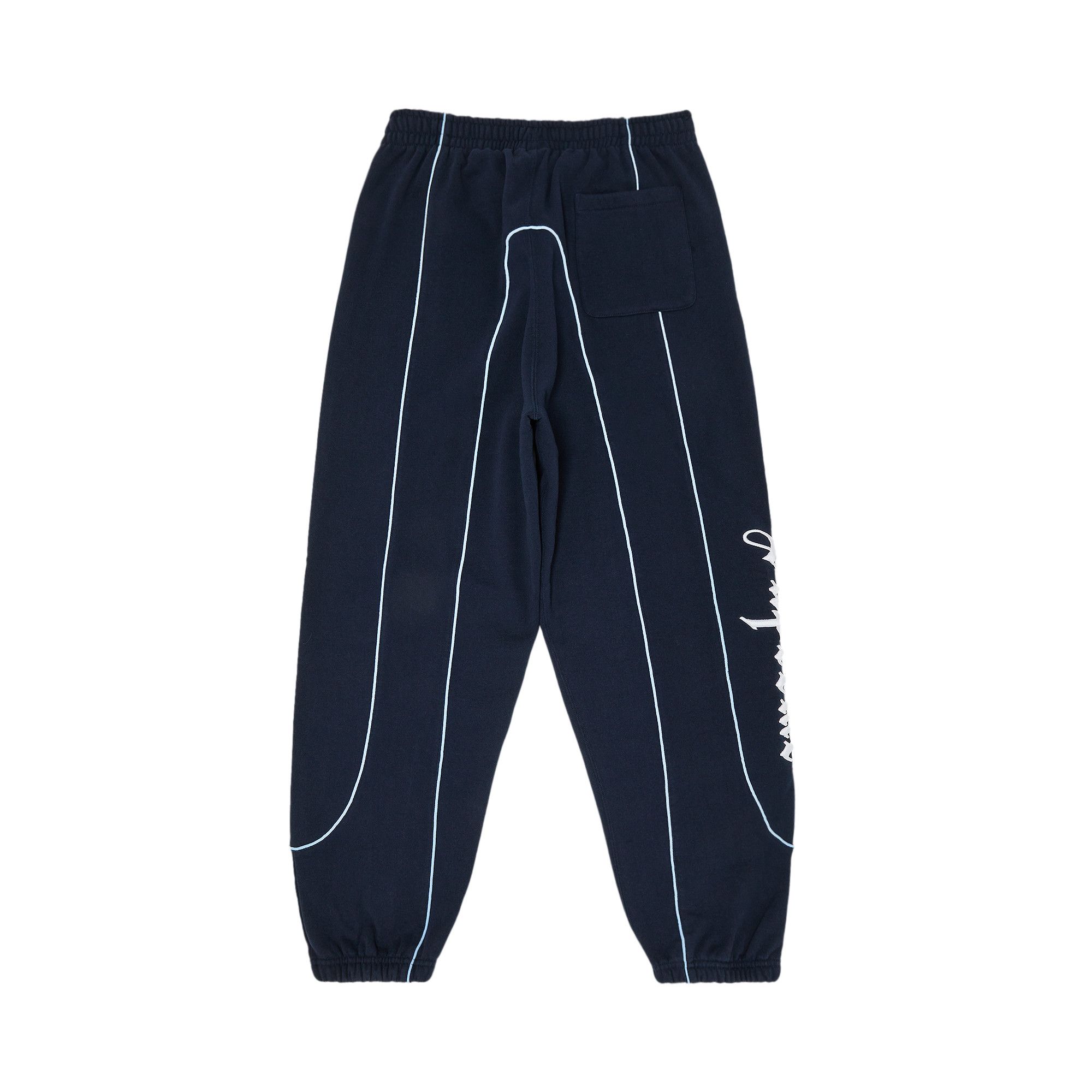 Buy Supreme Curve Piping Sweatpant 'Navy' - SS25P39 NAVY | GOAT Buy Supreme Curve Piping Sweatpant 'Navy' - SS25P39 NAVY | GOAT