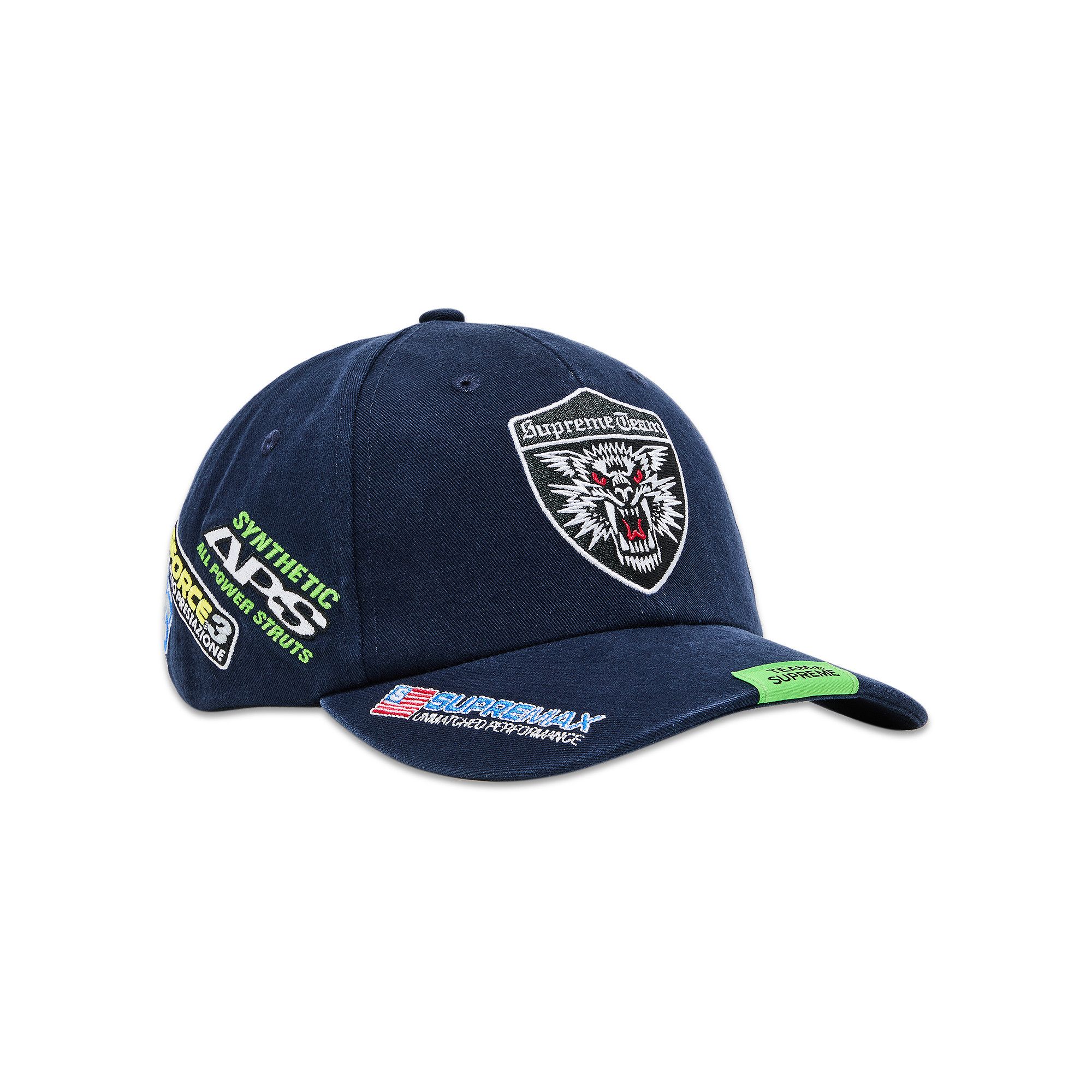 帽子 Supreme Racing 6-Panel Black Supreme Racing 6-Panel Black - SS23 - US