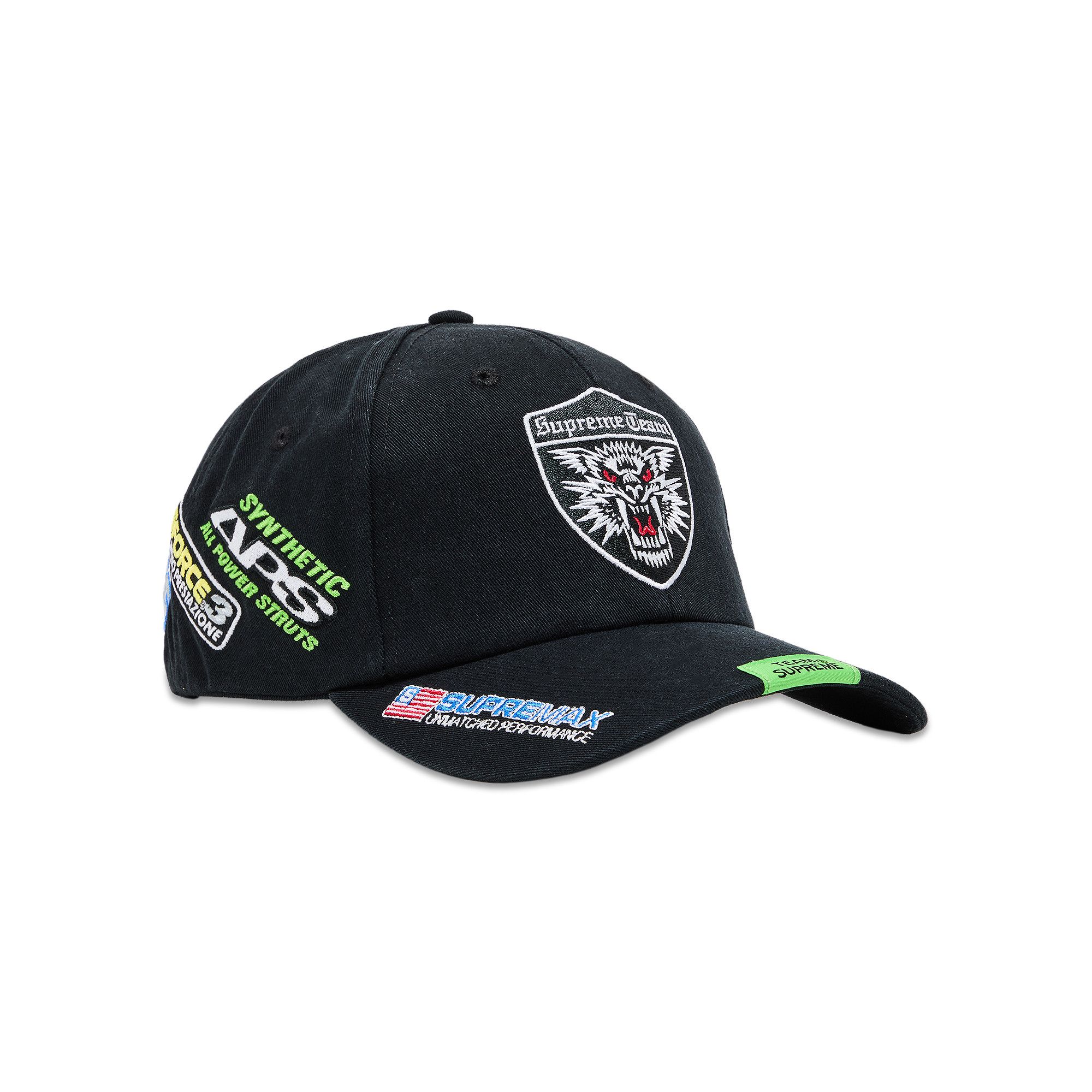 ビッグ割引 Buy Supreme Racing Team 6-Panel 'Black' - SS25H124 BLACK | GOAT 帽子