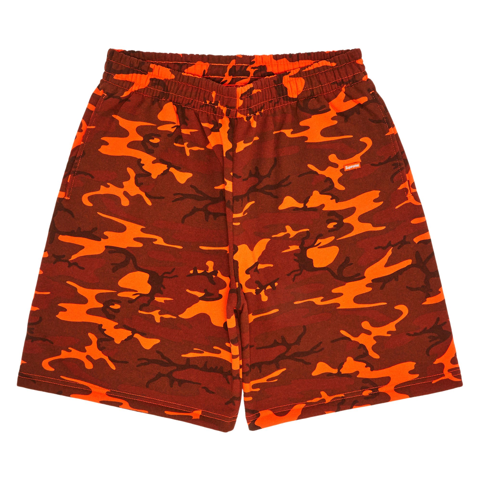 Supreme Small Box Sweatshort オレンジ迷彩 Supreme Small Box Sweatshort オレンジ迷彩 - メルカリ