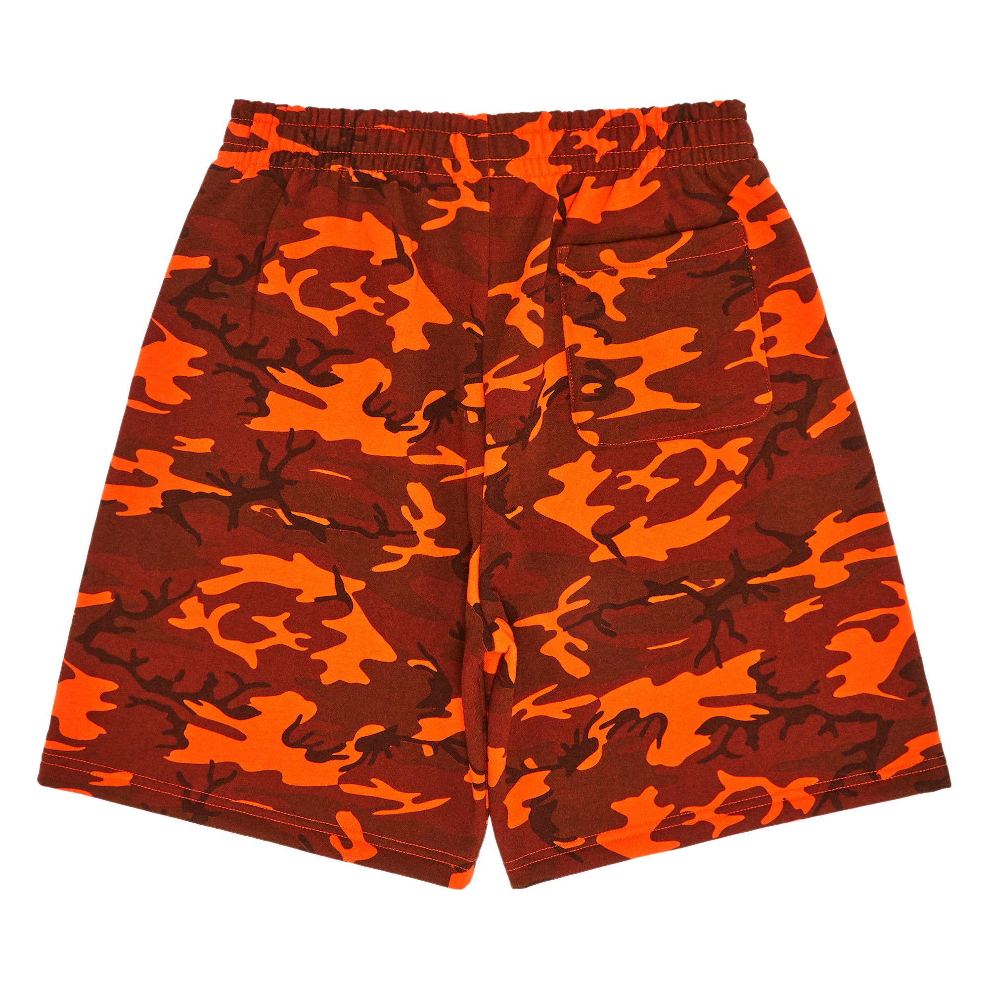 Buy Supreme Small Box Sweatshort 'Bright Orange Camo' - SS25SH20