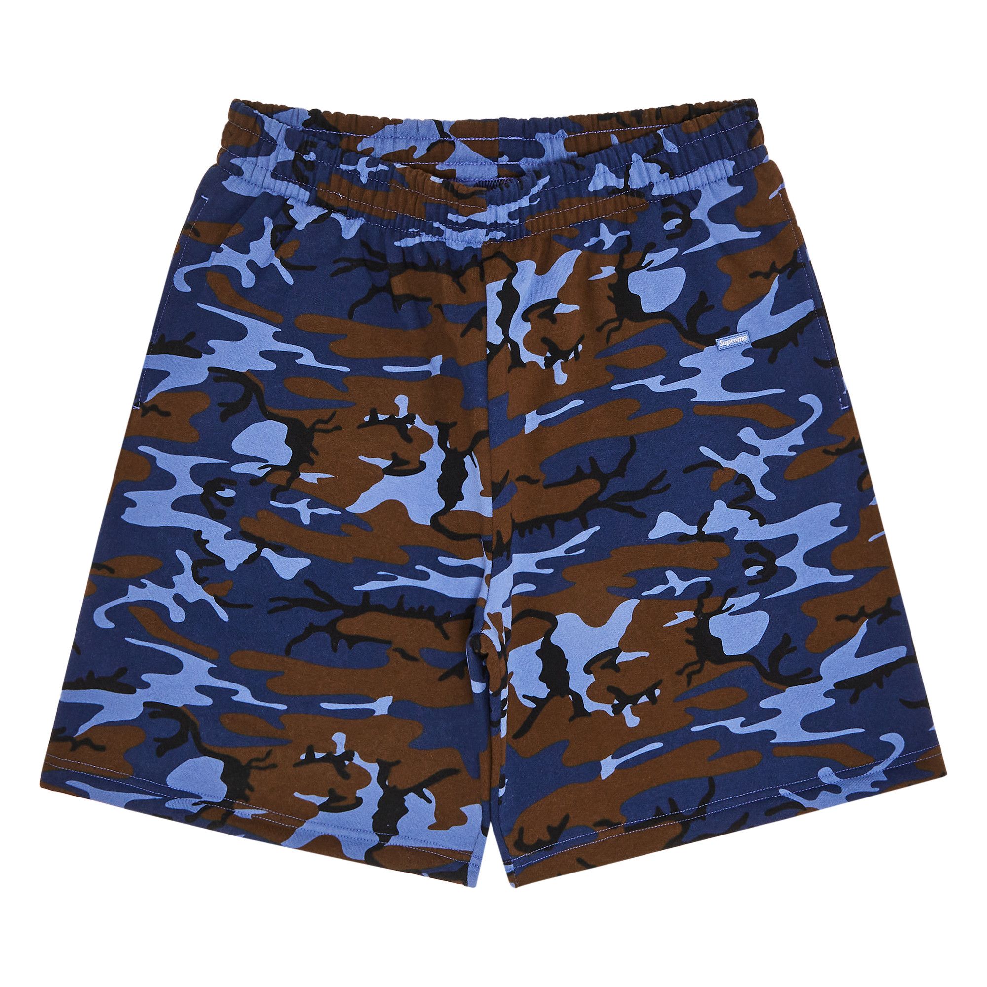 Supreme Small Box Sweatshort Camo ショーツ Buy Supreme Small Box Sweatshort 'Blue Camo' - SS25SH20 BLUE CAMO