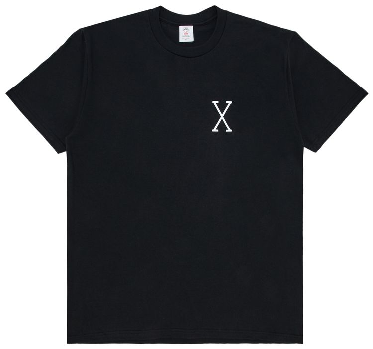 Supreme x 40 Acres Malcolm X Tee Black