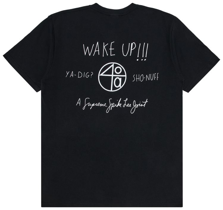 Supreme x 40 Acres Spike Tee Black
