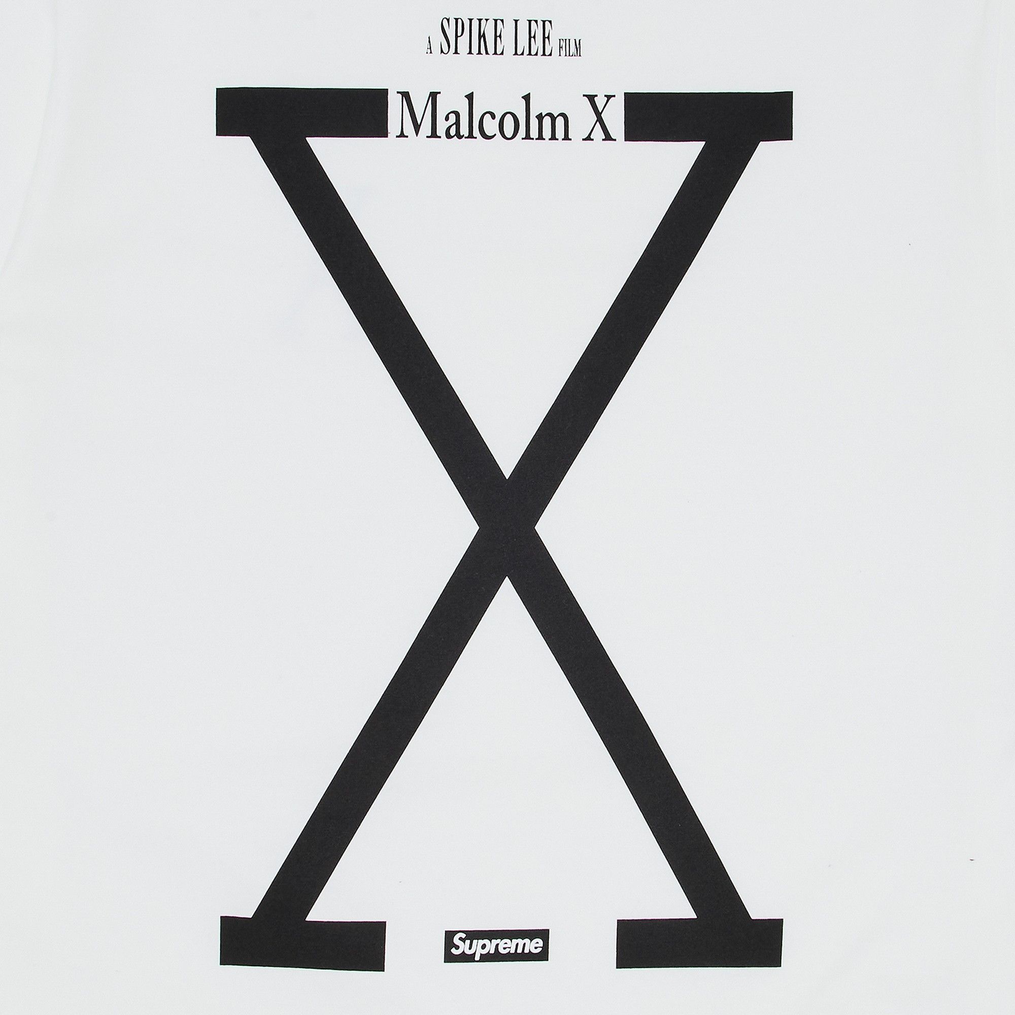 【SUPREME X 40 ACRES MALCOLM X T-SHIRT WHITE - 25SS】 Buy Supreme x 40 Acres Malcolm X Tee 'White' - SS25T59 WHITE