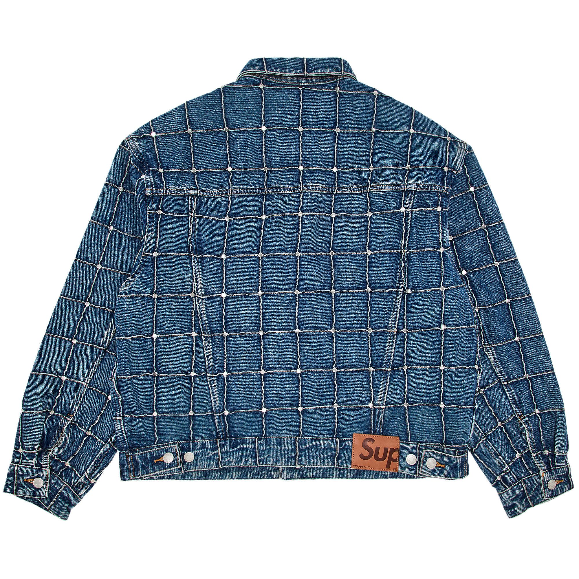 小物などお買い得な福袋 Buy Supreme Studded Seam Denim Trucker Jacket 'Blue シューズ
