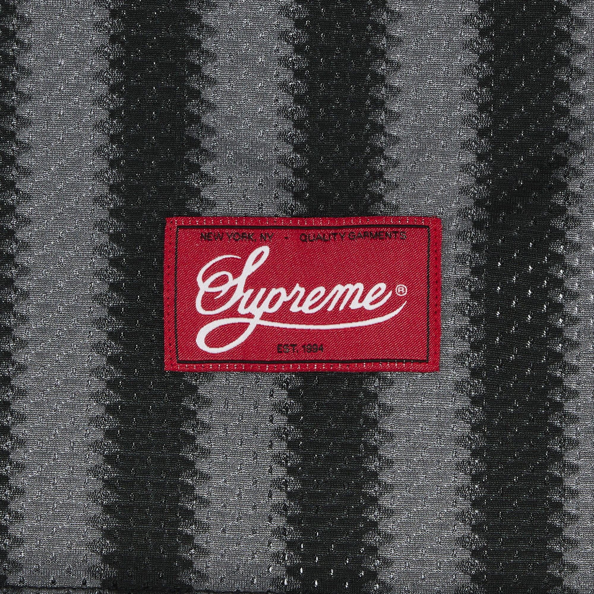 Buy Supreme Stripe Mesh Tank Top 'Black' - SS25KN7 BLACK | GOAT