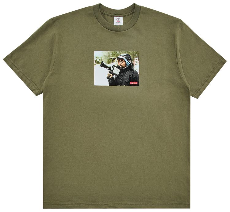 Supreme x 40 Acres Spike Tee Light Olive