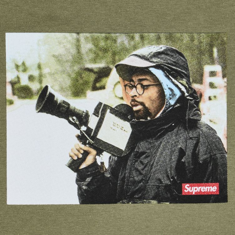 Supreme x 40 Acres Spike Tee Light Olive