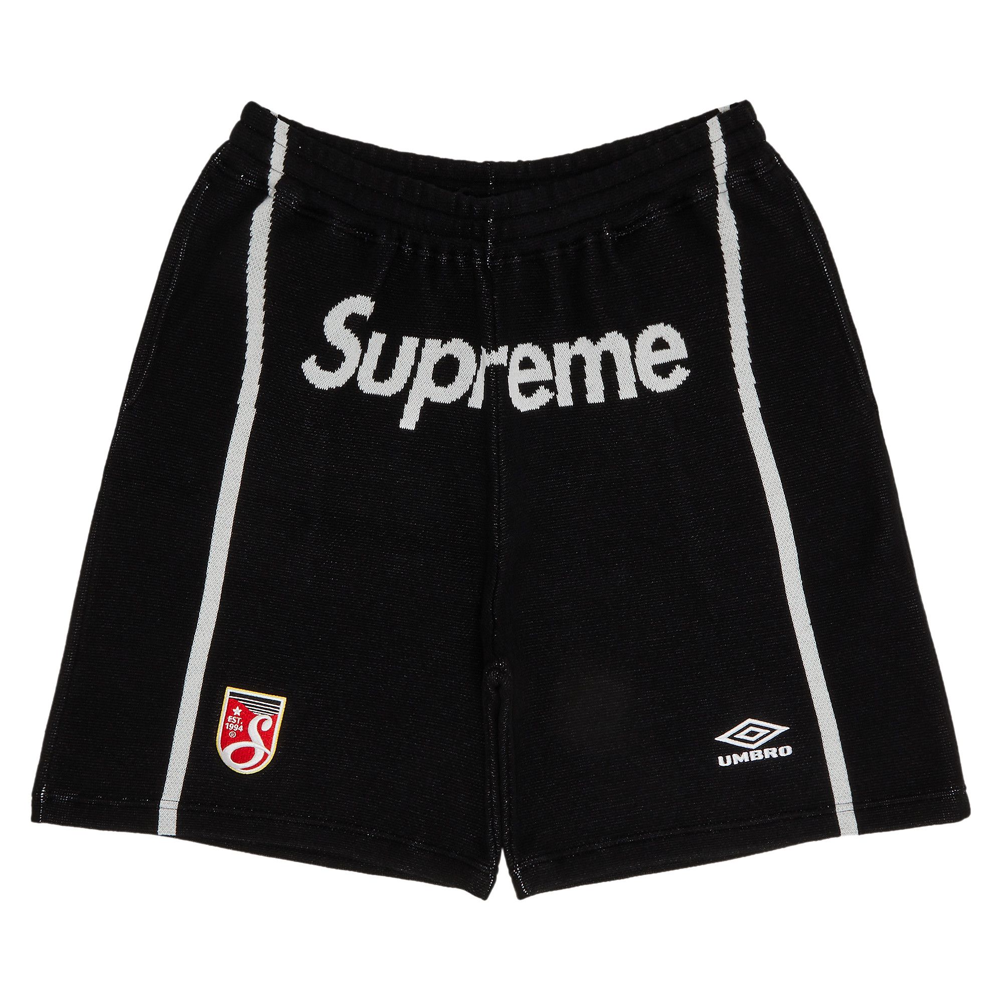 Buy Supreme x Umbro Knit Soccer Short 'Black' - SS25SH24