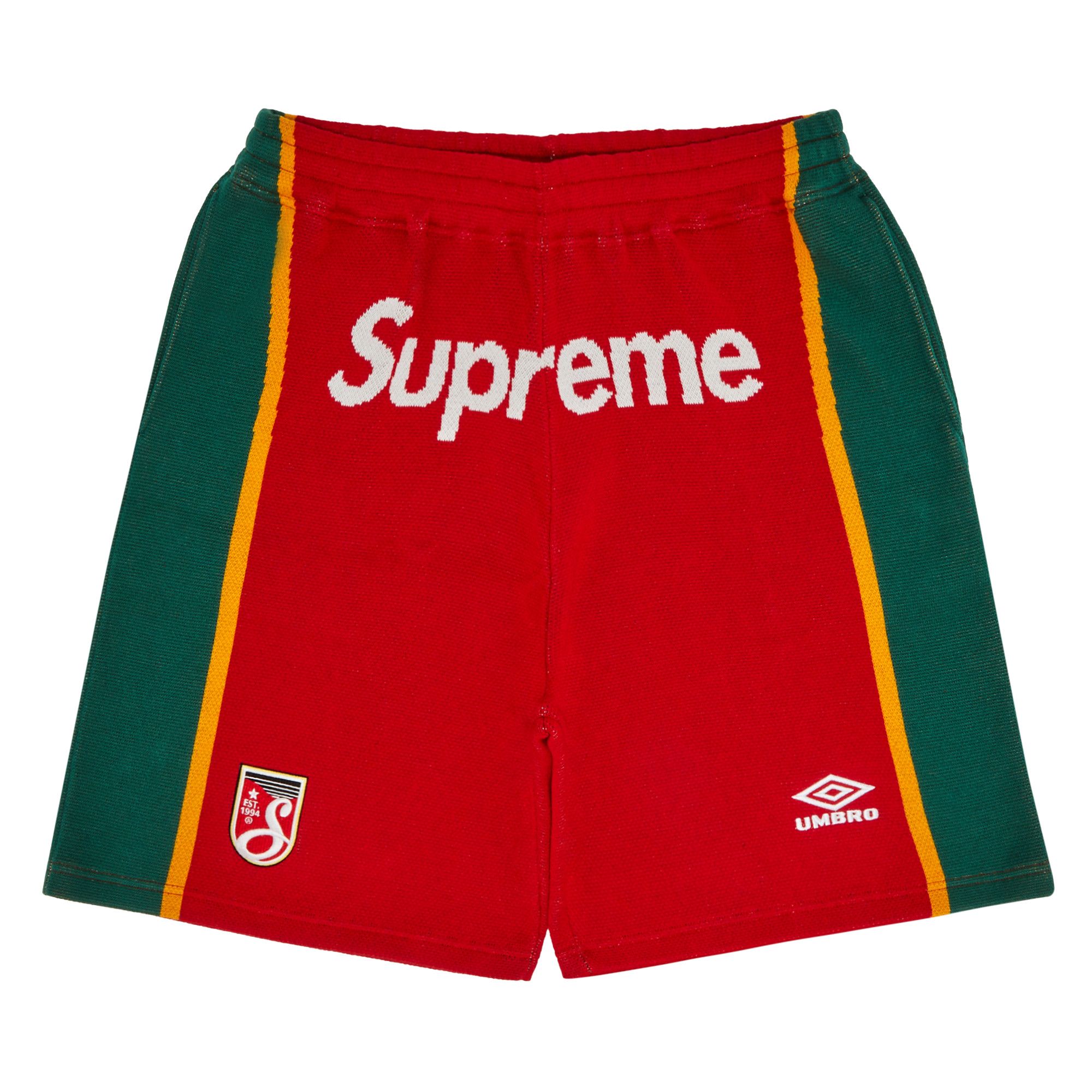 Buy Supreme x Umbro Knit Soccer Short 'Red' - SS25SH24 RED
