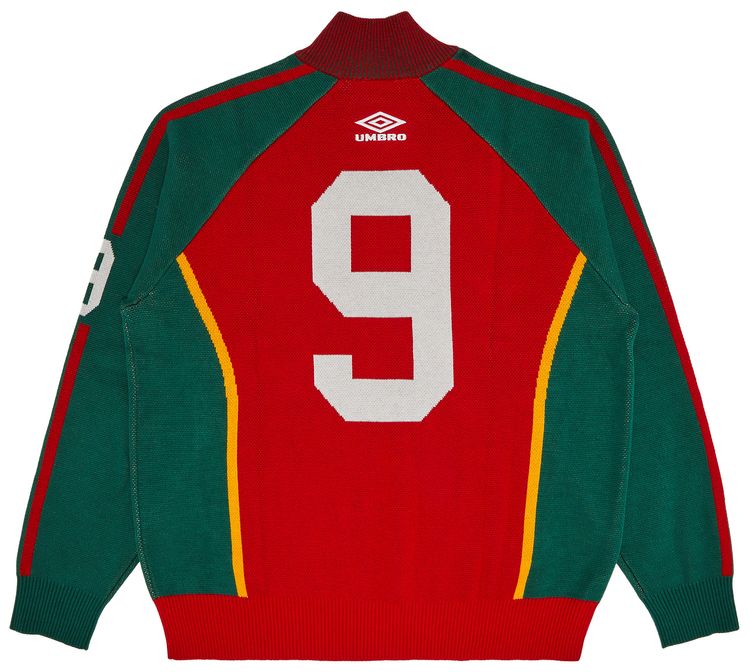 Supreme x Umbro Zip Up Sweater Red