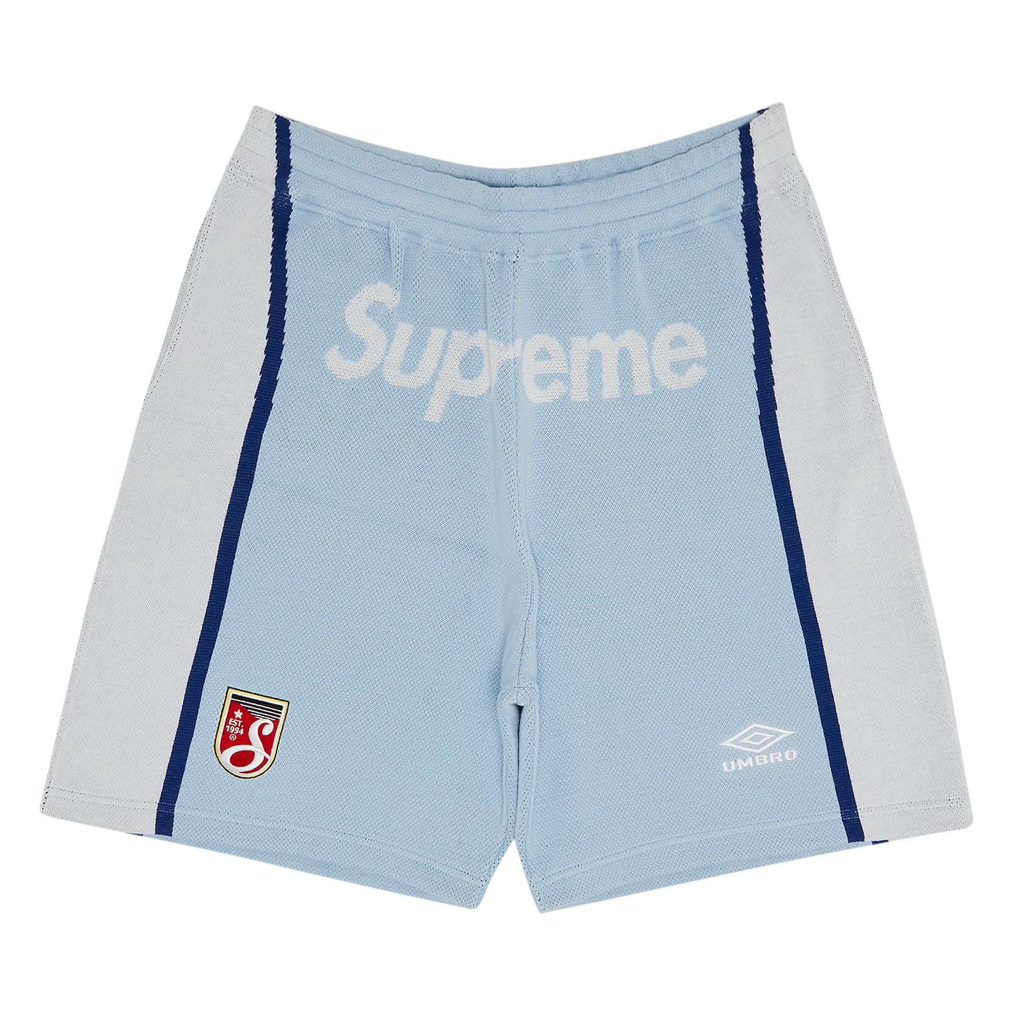 商品画像：新品】Supreme × Umbro Soccer Short／水色／XL 1